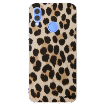 Picasee husă transparentă din silicon pentru Huawei P Smart 2019 - Brown Tiger