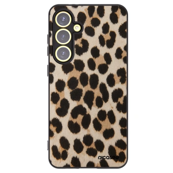 Picasee husă neagră din silicon pentru Samsung Galaxy S24 FE S721B - Brown Tiger