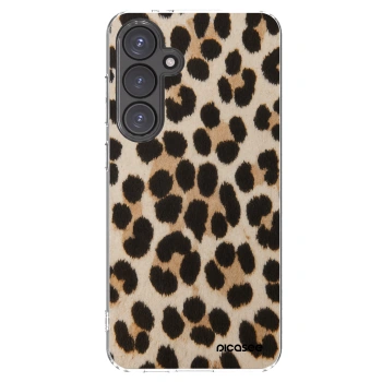 Picasee husă transparentă din silicon pentru Samsung Galaxy S24 FE S721B - Brown Tiger