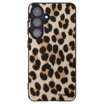 Picasee husă neagră din silicon pentru Samsung Galaxy S25 5G - Brown Tiger