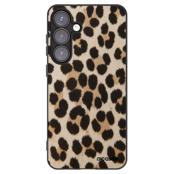 Picasee husă neagră din silicon pentru Samsung Galaxy S25+ 5G - Brown Tiger
