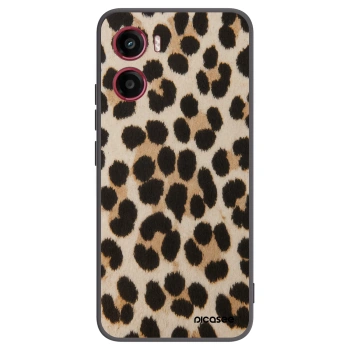 Picasee husă neagră din silicon pentru Motorola Moto G05 - Brown Tiger