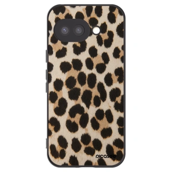Picasee husă neagră din silicon pentru Google Pixel 9a - Brown Tiger