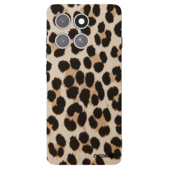 Picasee husă neagră din silicon pentru Motorola Edge 60 Pro - Brown Tiger