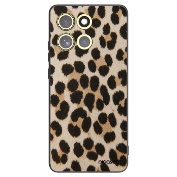 Picasee husă neagră din silicon pentru Motorola Moto G86 5G - Brown Tiger