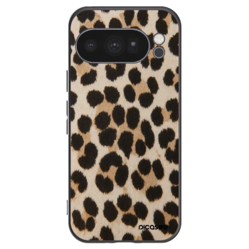 Picasee husă neagră din silicon pentru Google Pixel 10 Pro - Brown Tiger