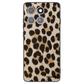 Picasee husă neagră din silicon pentru Motorola Edge 60 Fusion - Brown Tiger