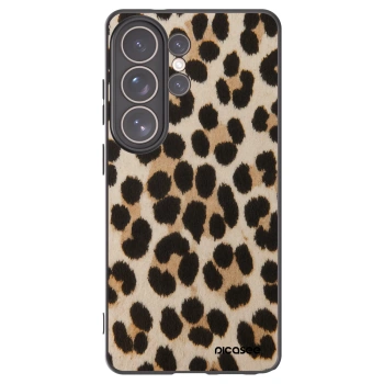 Picasee husă neagră din silicon pentru Samsung Galaxy S26 Ultra - Brown Tiger