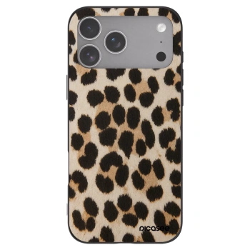 Picasee husă neagră din silicon pentru Apple iPhone 18 Pro Max - Brown Tiger