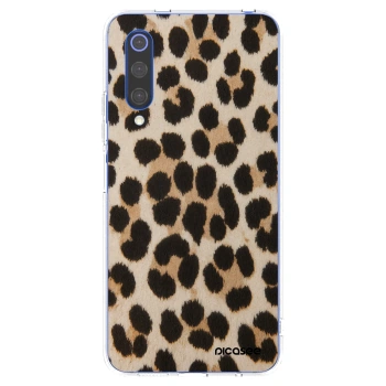 Picasee husă transparentă din silicon pentru Xiaomi Mi 9 SE - Brown Tiger