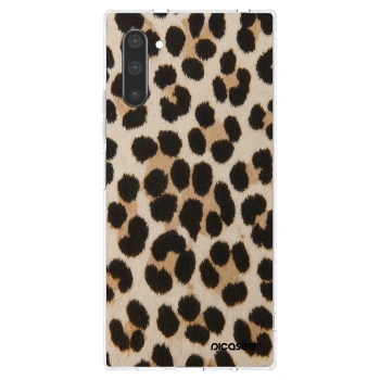 Picasee husă transparentă din silicon pentru Samsung Galaxy Note 10 N970F - Brown Tiger