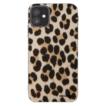 Picasee husă transparentă din silicon pentru Apple iPhone 11 - Brown Tiger