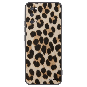 Picasee husă neagră din silicon pentru Samsung Galaxy S20 G980F - Brown Tiger