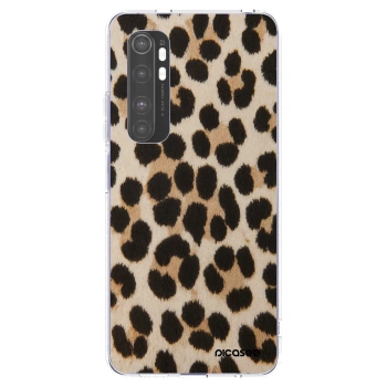 Picasee husă transparentă din silicon pentru Xiaomi Mi Note 10 Lite - Brown Tiger