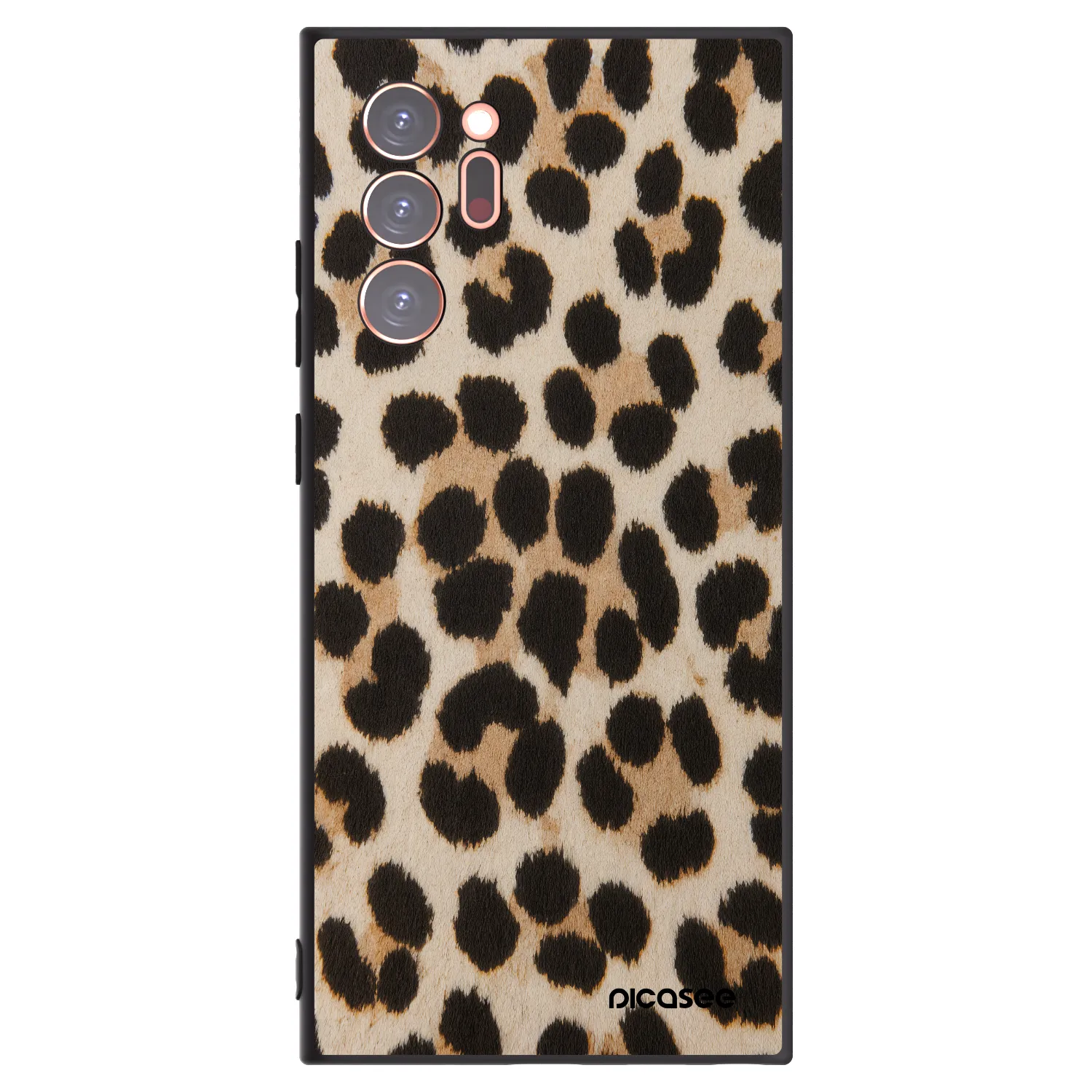 Picasee husă neagră din silicon pentru Samsung Galaxy Note 20 Ultra - Brown Tiger