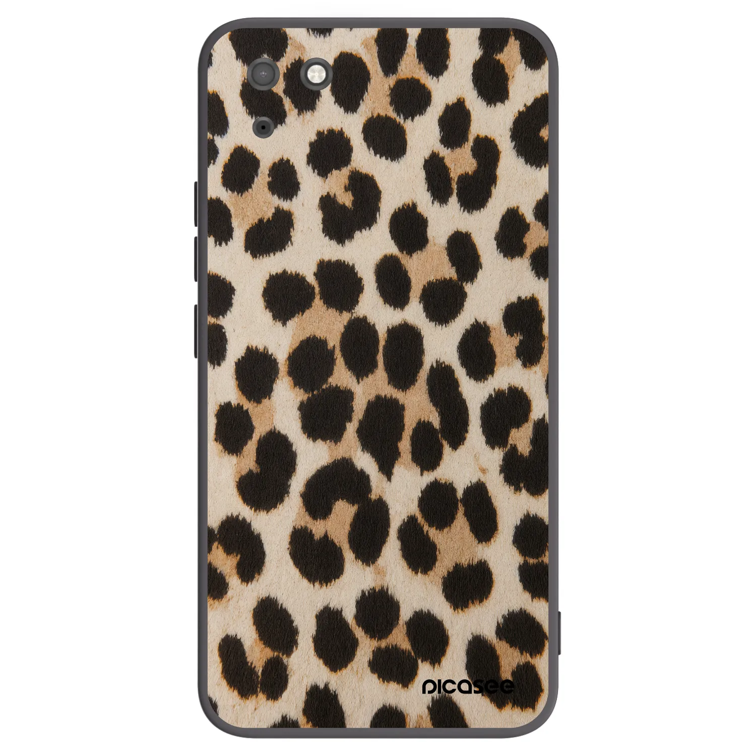 Picasee husă neagră din silicon pentru Huawei Y5P - Brown Tiger