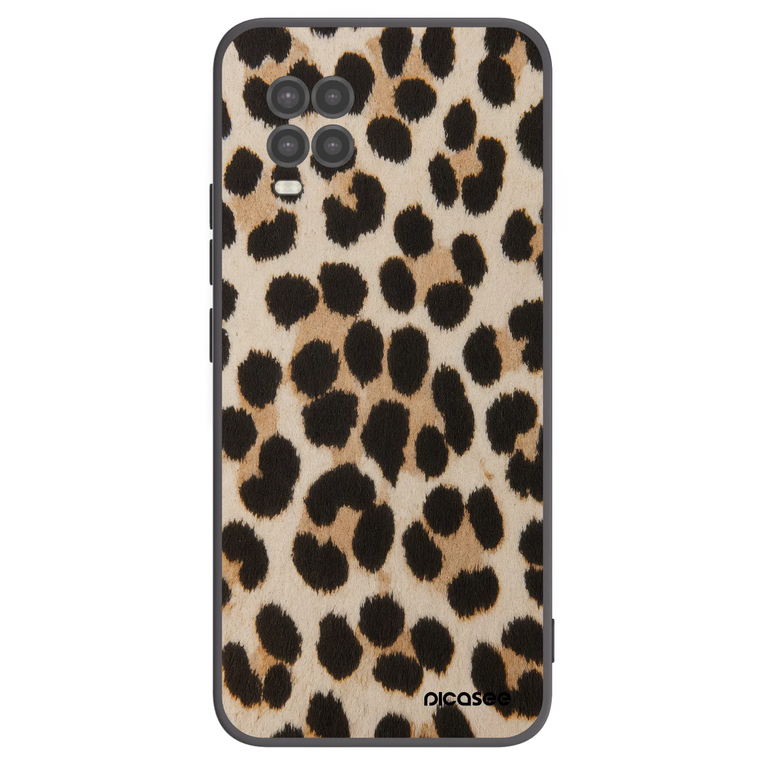 Picasee husă neagră din silicon pentru Xiaomi Mi 10 Lite - Brown Tiger