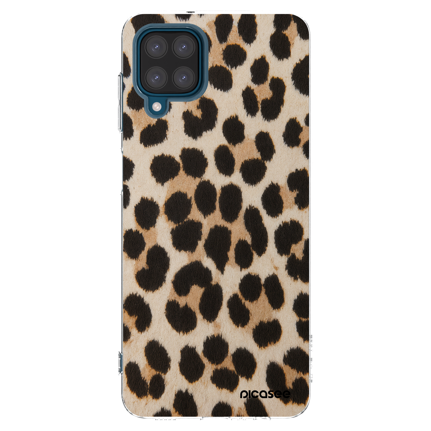 Picasee husă transparentă din silicon pentru Samsung Galaxy A12 A125F - Brown Tiger