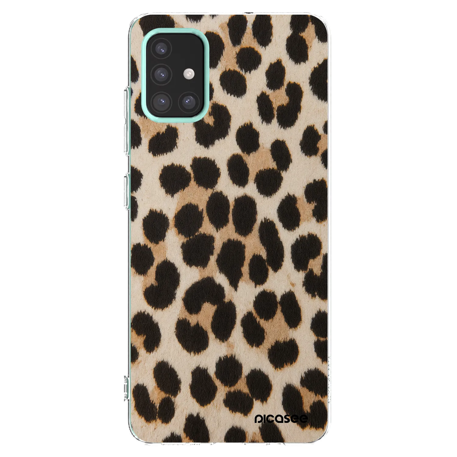 Picasee husă transparentă din silicon pentru Samsung Galaxy M31s - Brown Tiger