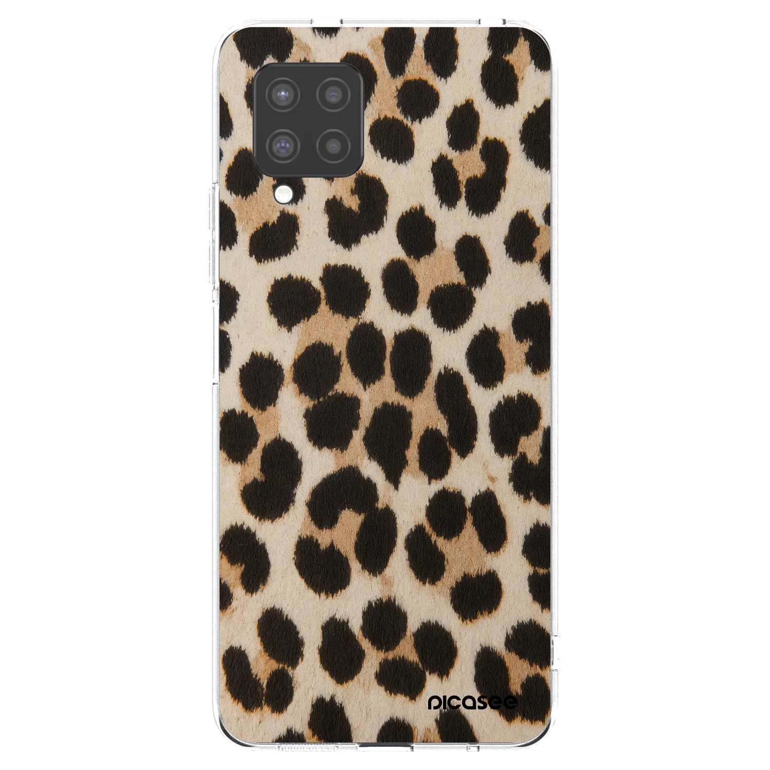 Picasee husă transparentă din silicon pentru Samsung Galaxy A42 A426B - Brown Tiger
