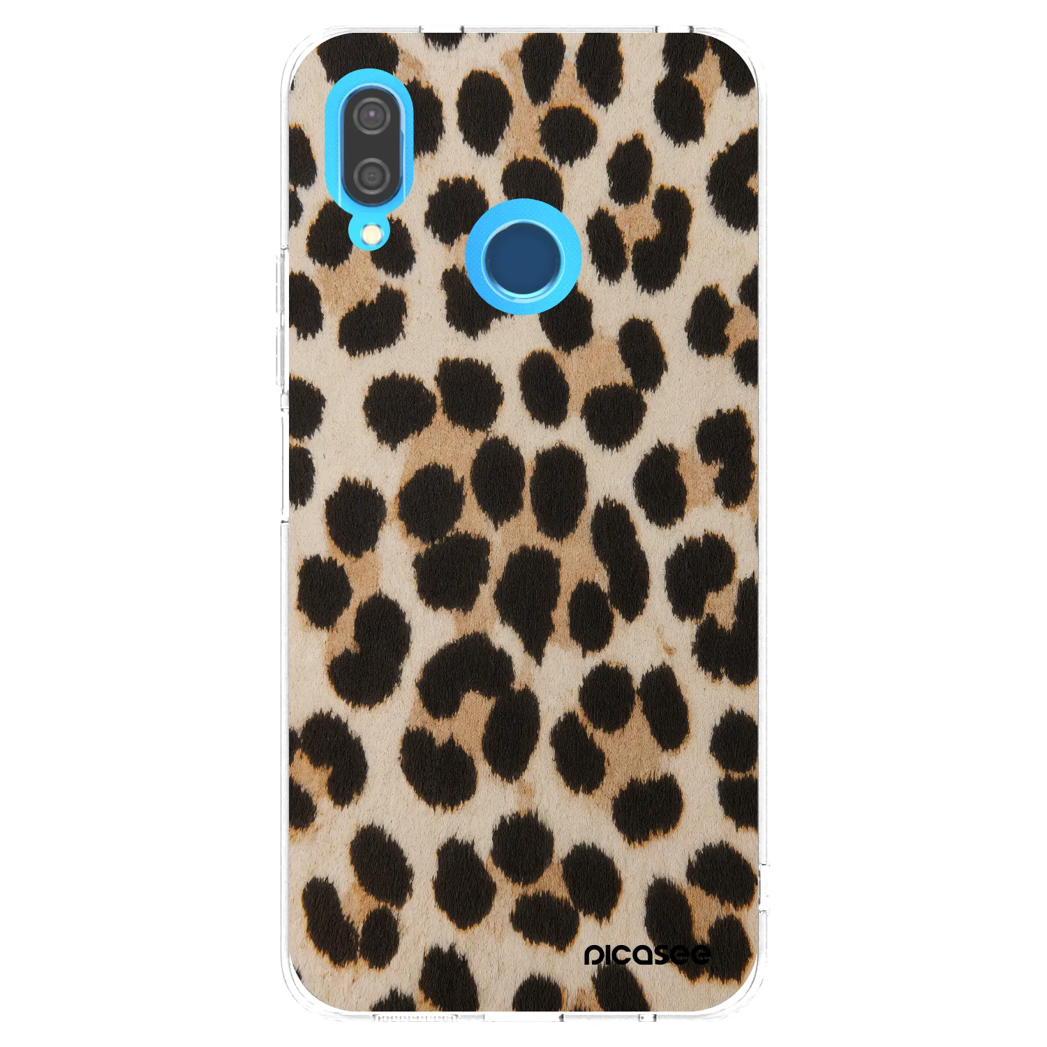 Picasee husă transparentă din silicon pentru Huawei P20 Lite - Brown Tiger