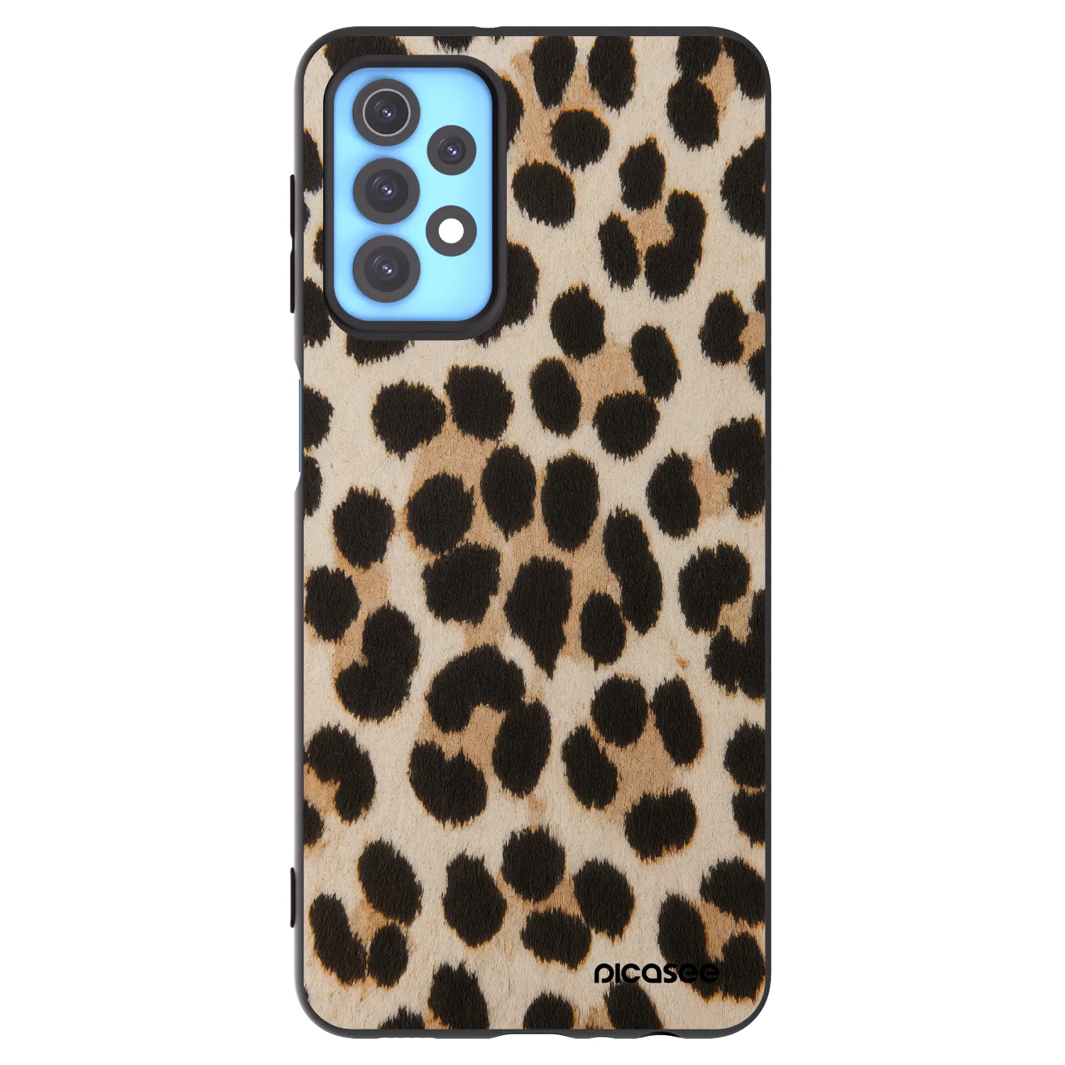 Picasee husă neagră din silicon pentru Samsung Galaxy A32 4G SM-A325F - Brown Tiger