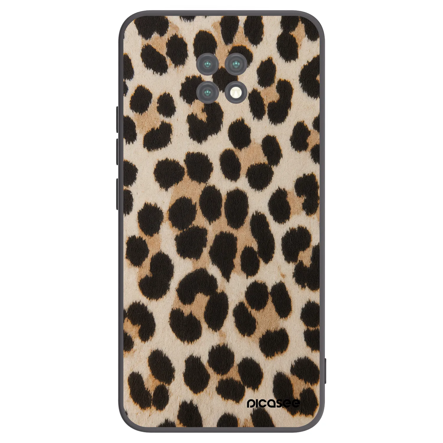 Picasee husă neagră din silicon pentru Xiaomi Redmi Note 9T - Brown Tiger