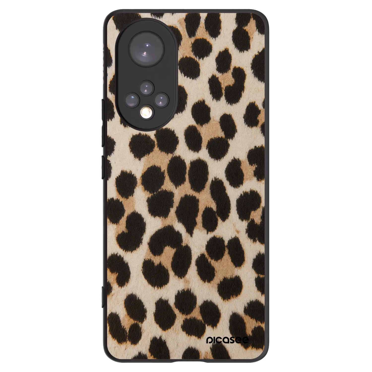 Picasee husă neagră din silicon pentru Huawei Nova 9 - Brown Tiger