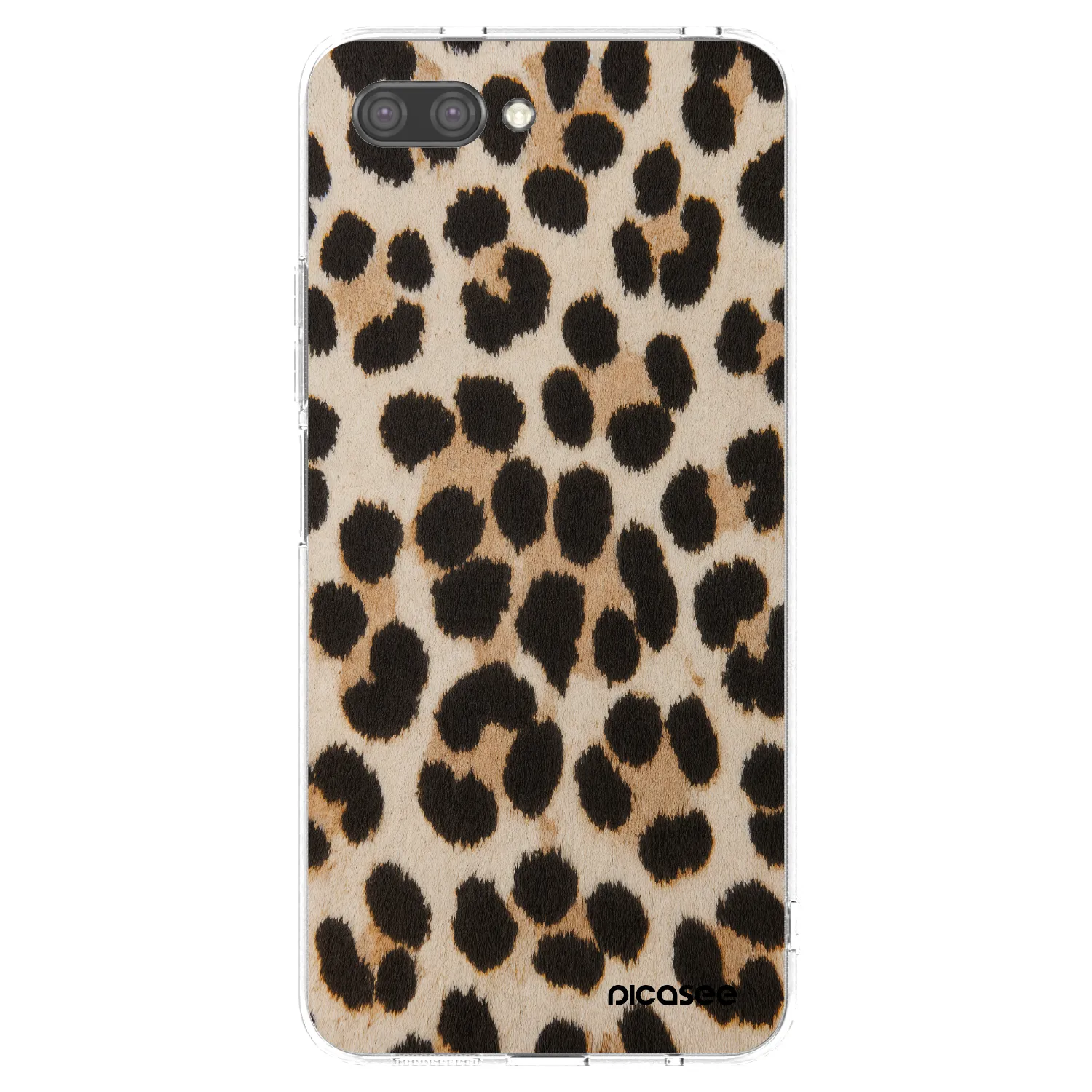 Picasee husă transparentă din silicon pentru Honor 10 - Brown Tiger