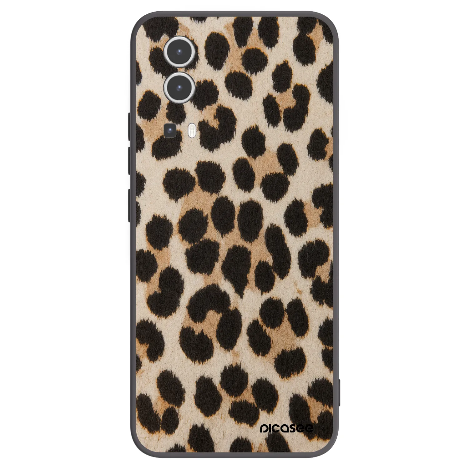 Picasee husă neagră din silicon pentru Vivo Y72 5G - Brown Tiger