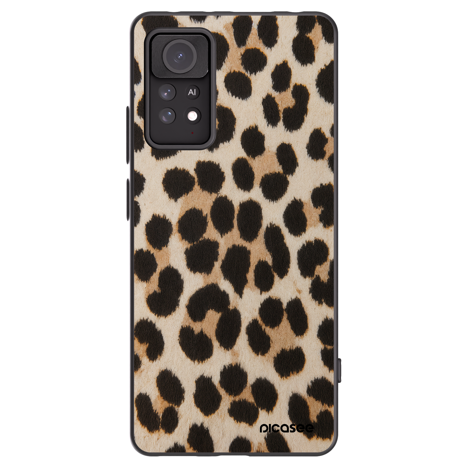 Picasee husă neagră din silicon pentru Xiaomi Redmi Note 11 Pro - Brown Tiger