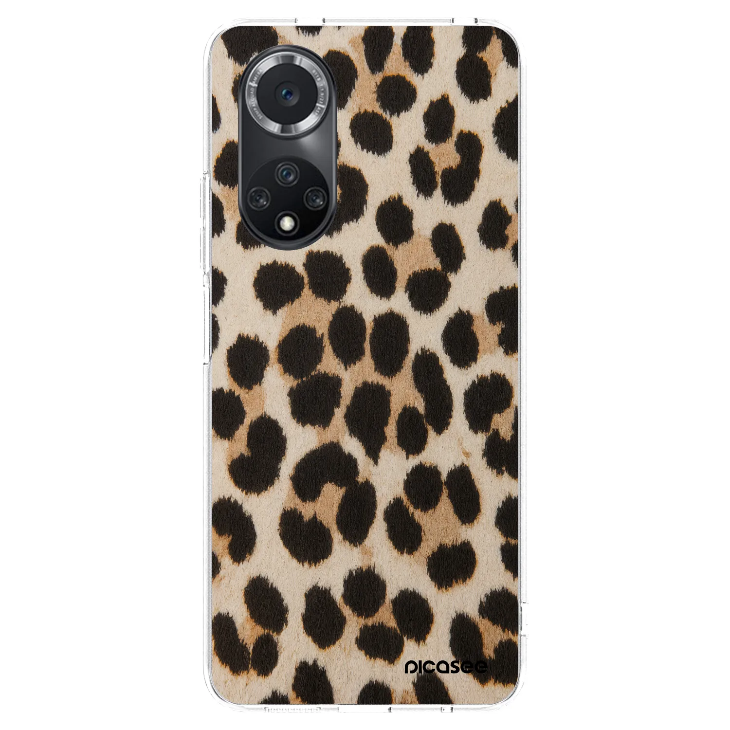 Picasee husă transparentă din silicon pentru Huawei Nova 9 SE - Brown Tiger