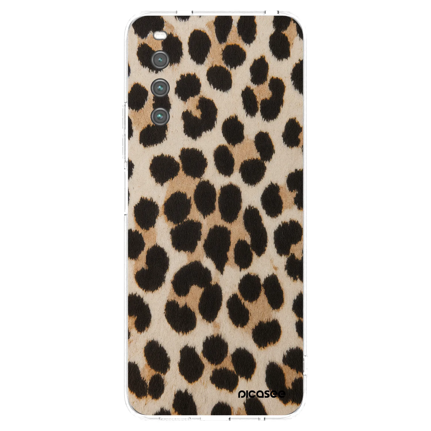 Picasee husă transparentă din silicon pentru Sony Xperia 10 IV 5G - Brown Tiger