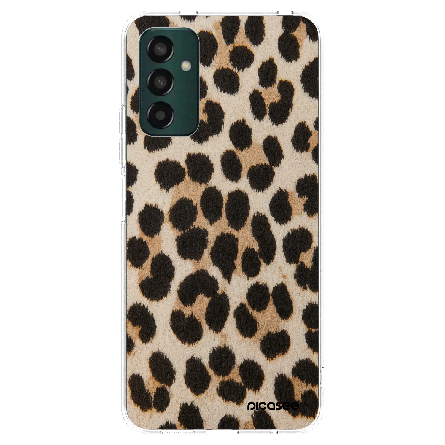 Picasee husă transparentă din silicon pentru Samsung Galaxy M13 M135F - Brown Tiger