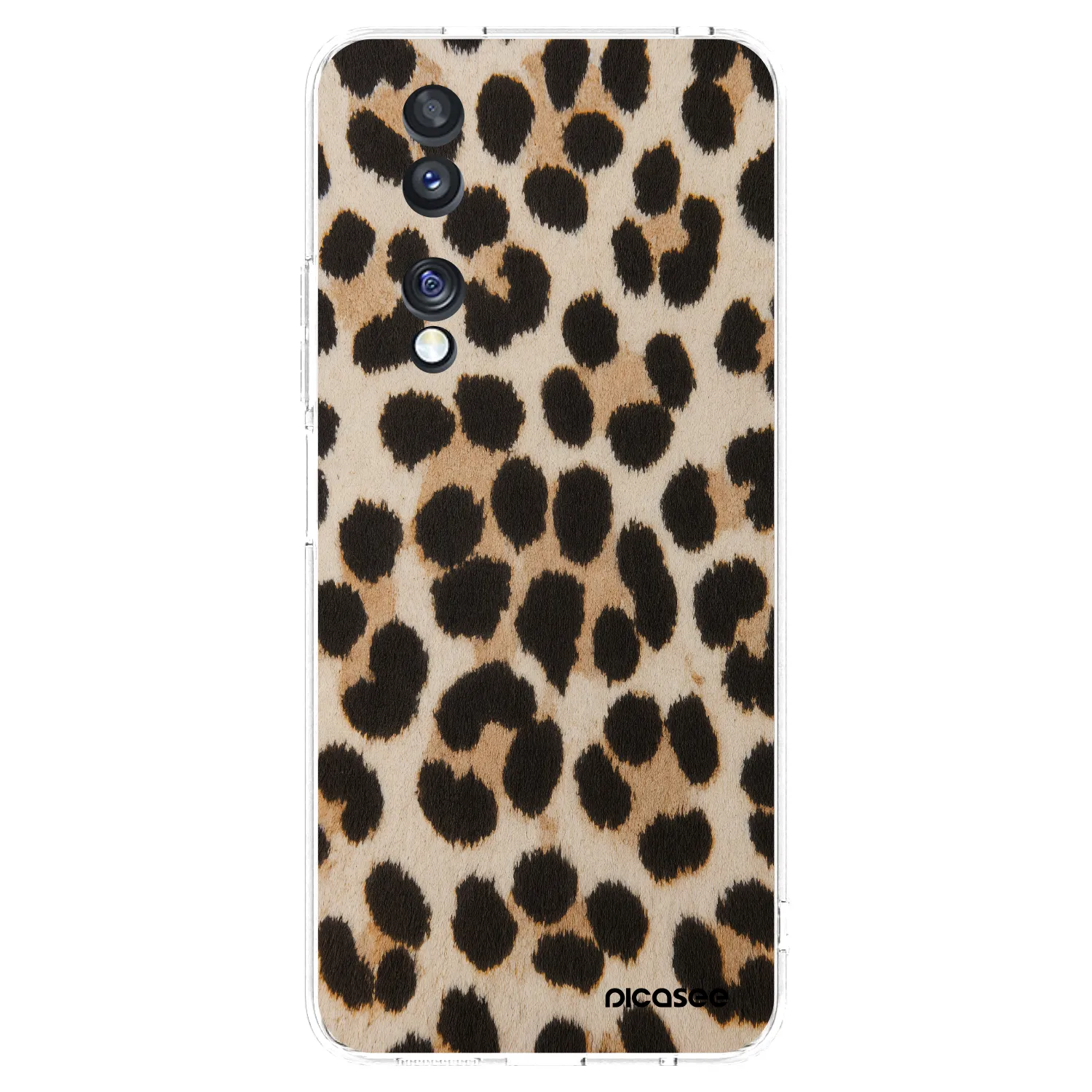 Picasee husă transparentă din silicon pentru Honor 70 - Brown Tiger
