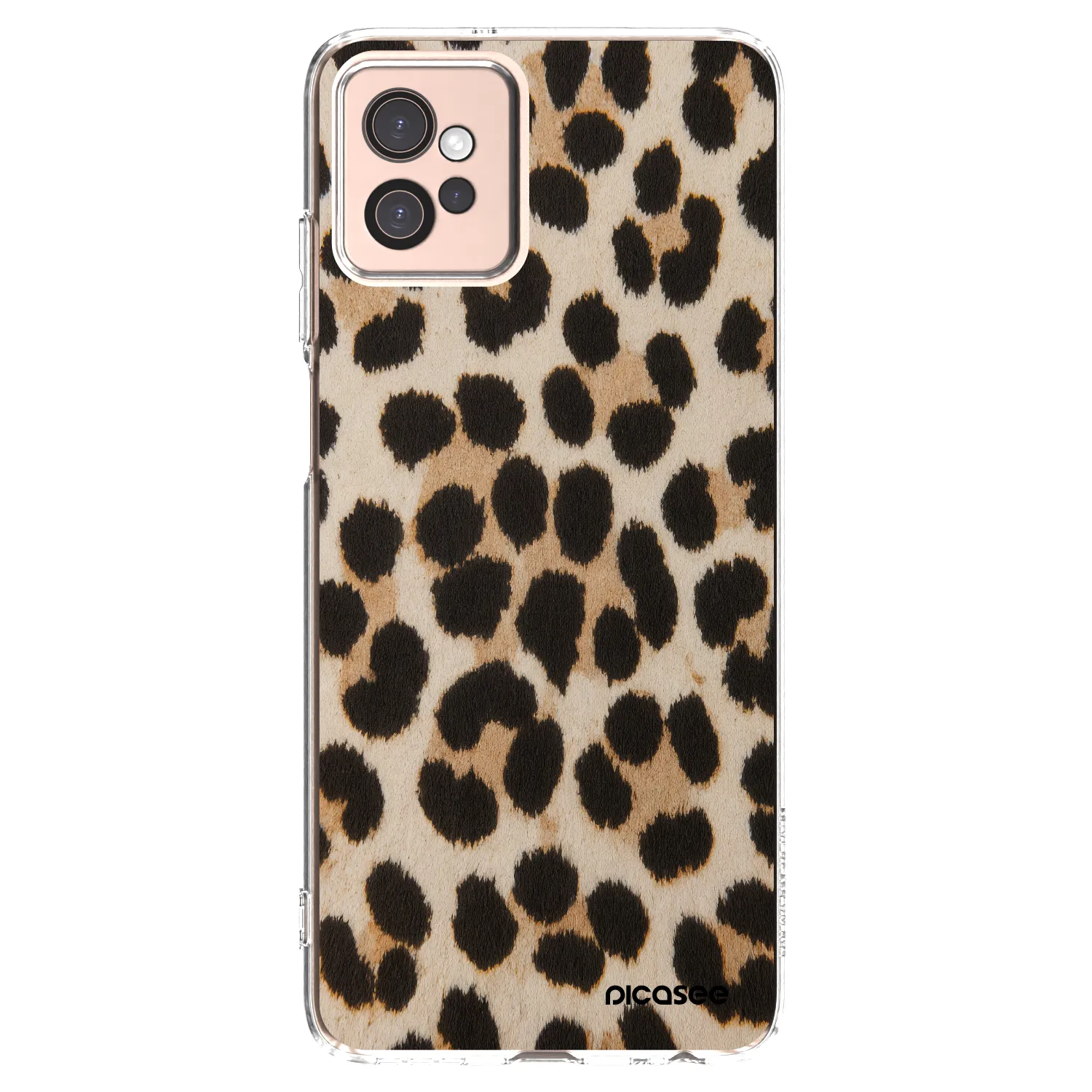 Picasee husă transparentă din silicon pentru Motorola Moto G32 - Brown Tiger