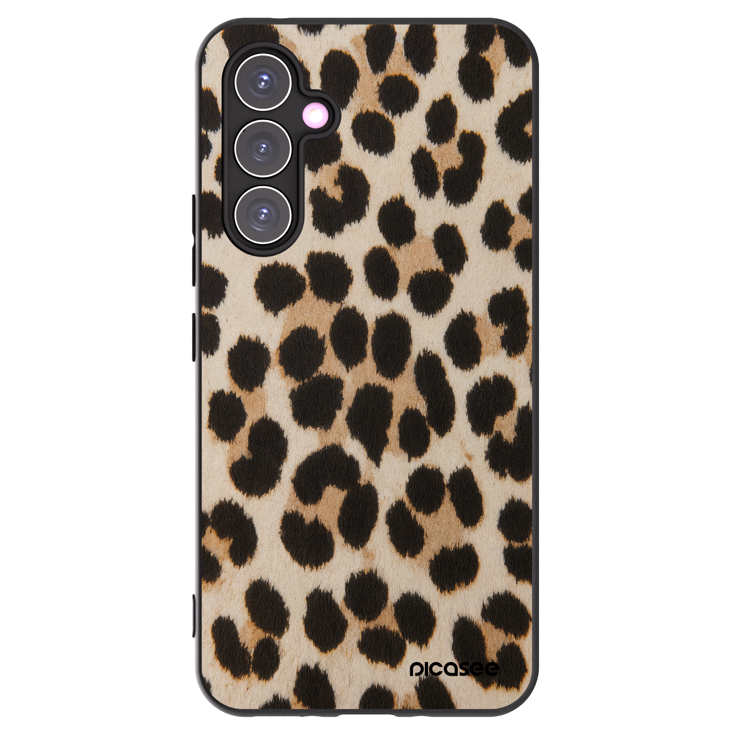 Picasee husă neagră din silicon pentru Samsung Galaxy A54 5G A546B - Brown Tiger
