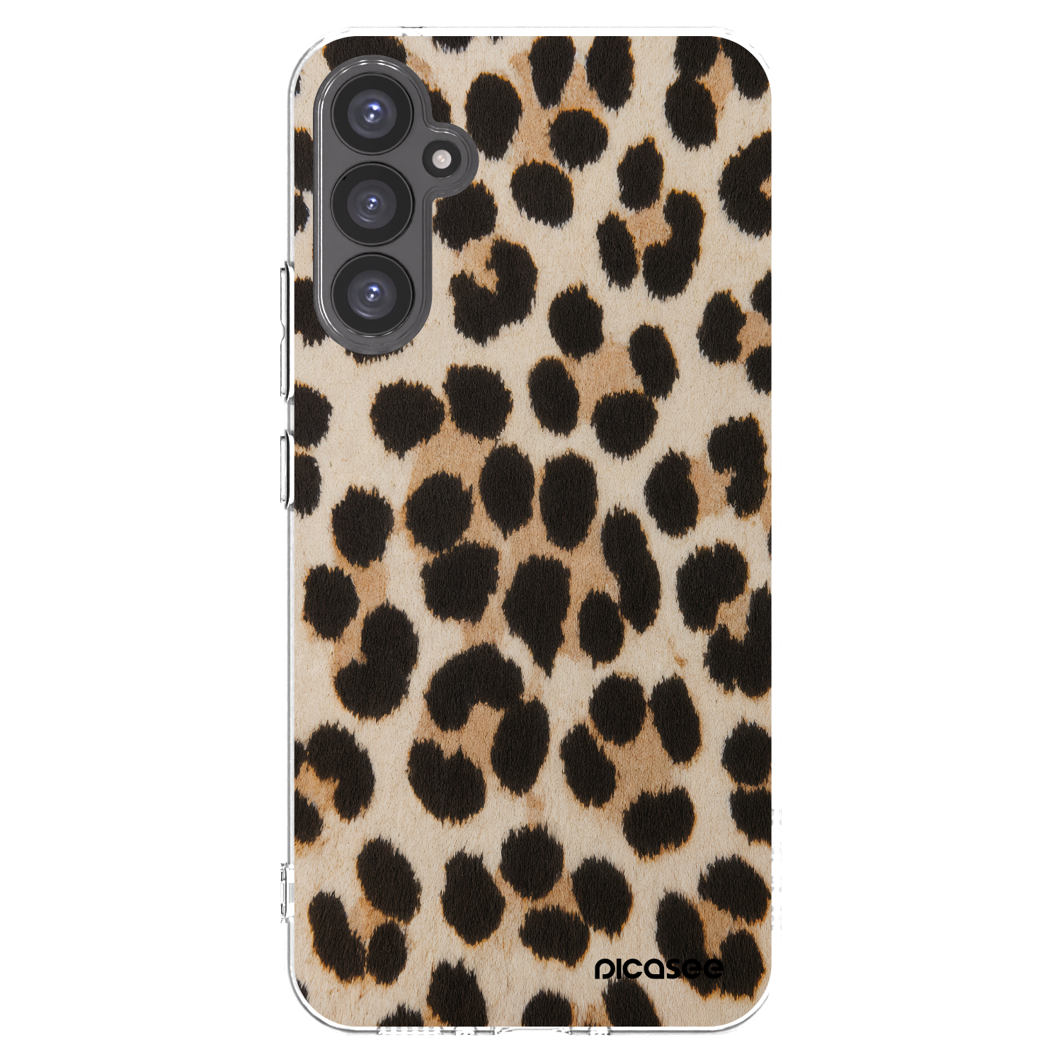 Picasee husă transparentă din silicon pentru Samsung Galaxy A34 5G A346B - Brown Tiger