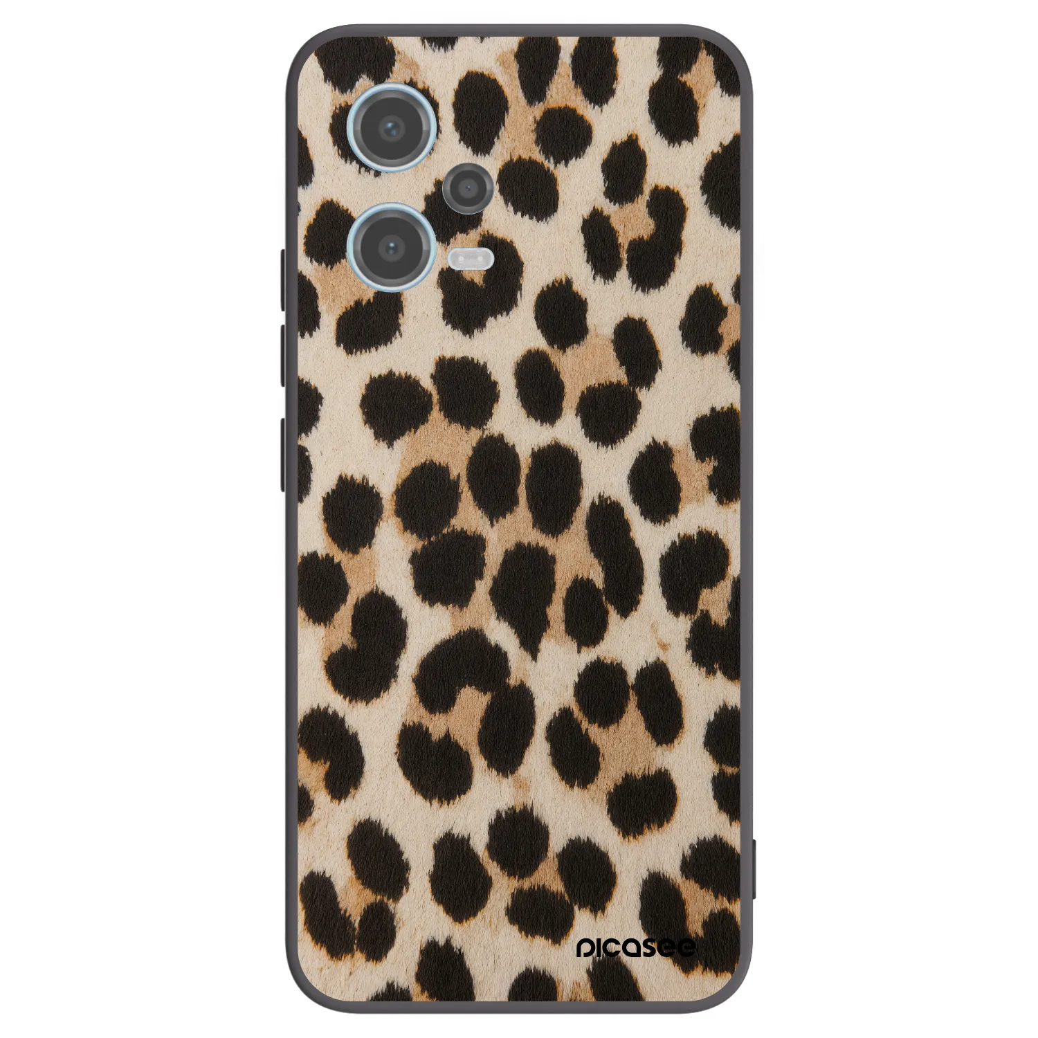 Picasee husă neagră din silicon pentru Xiaomi Redmi Note 12 5G - Brown Tiger