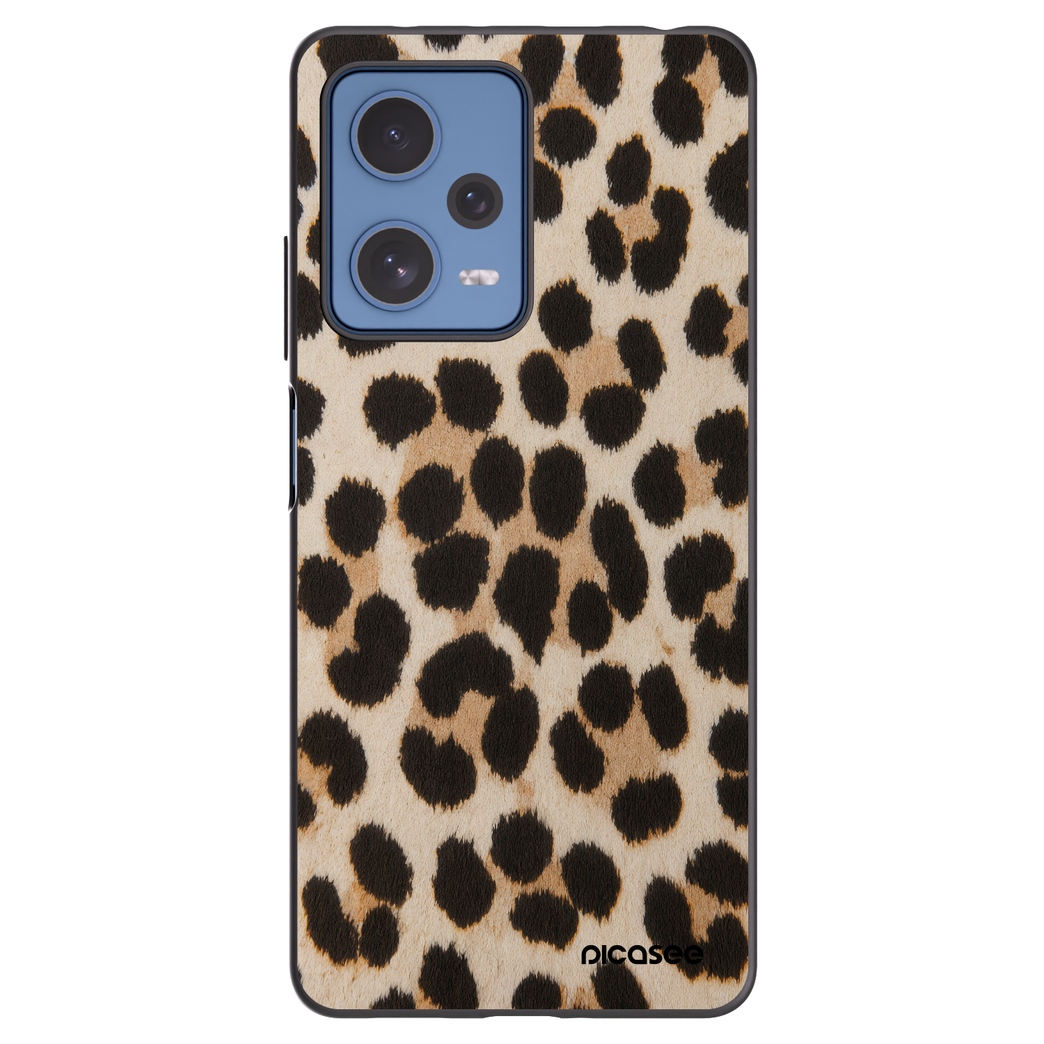 Picasee husă neagră din silicon pentru Xiaomi Redmi Note 12 Pro 5G - Brown Tiger