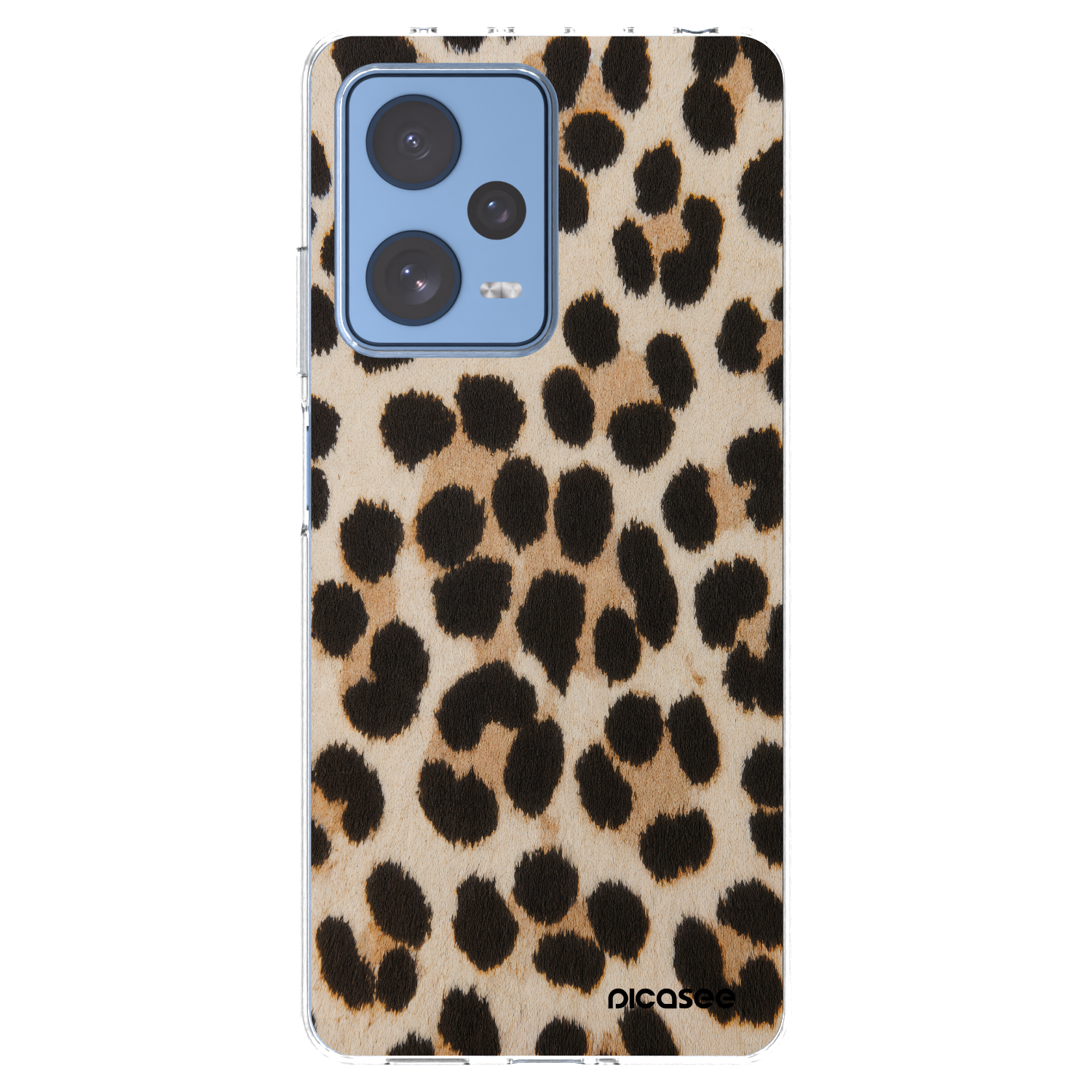 Picasee husă transparentă din silicon pentru Xiaomi Redmi Note 12 Pro 5G - Brown Tiger