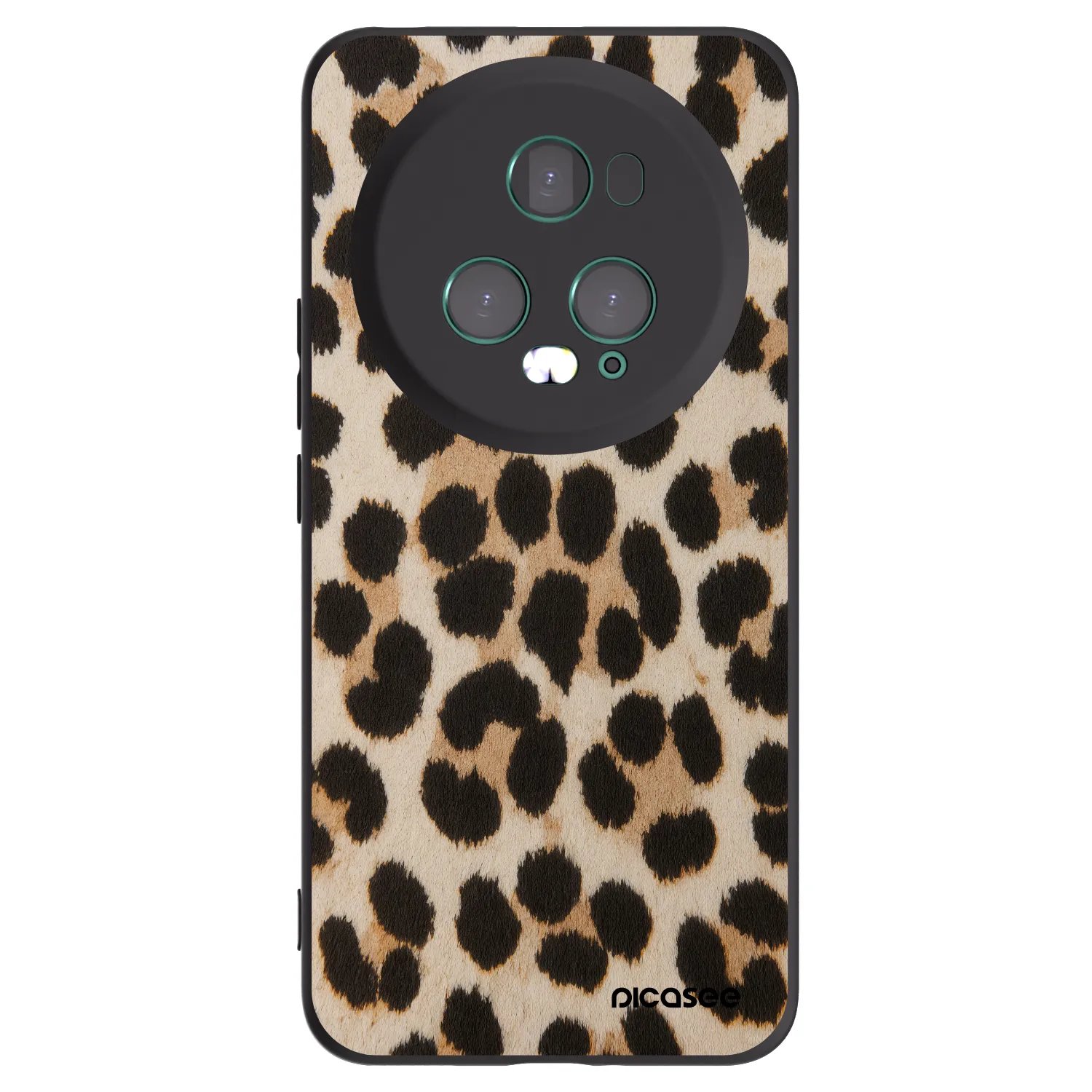 Picasee husă neagră din silicon pentru Honor Magic5 Pro - Brown Tiger