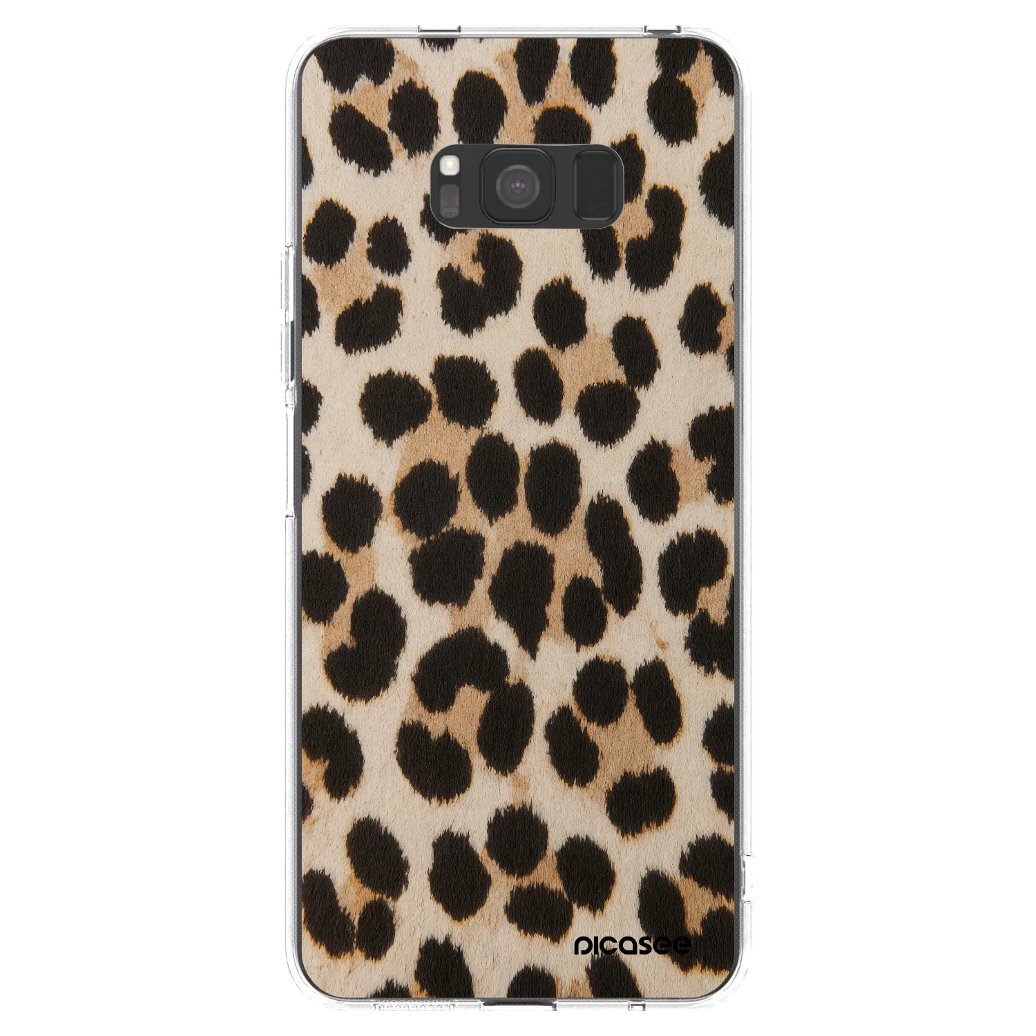 Picasee husă transparentă din silicon pentru Samsung Galaxy S8 G950F - Brown Tiger