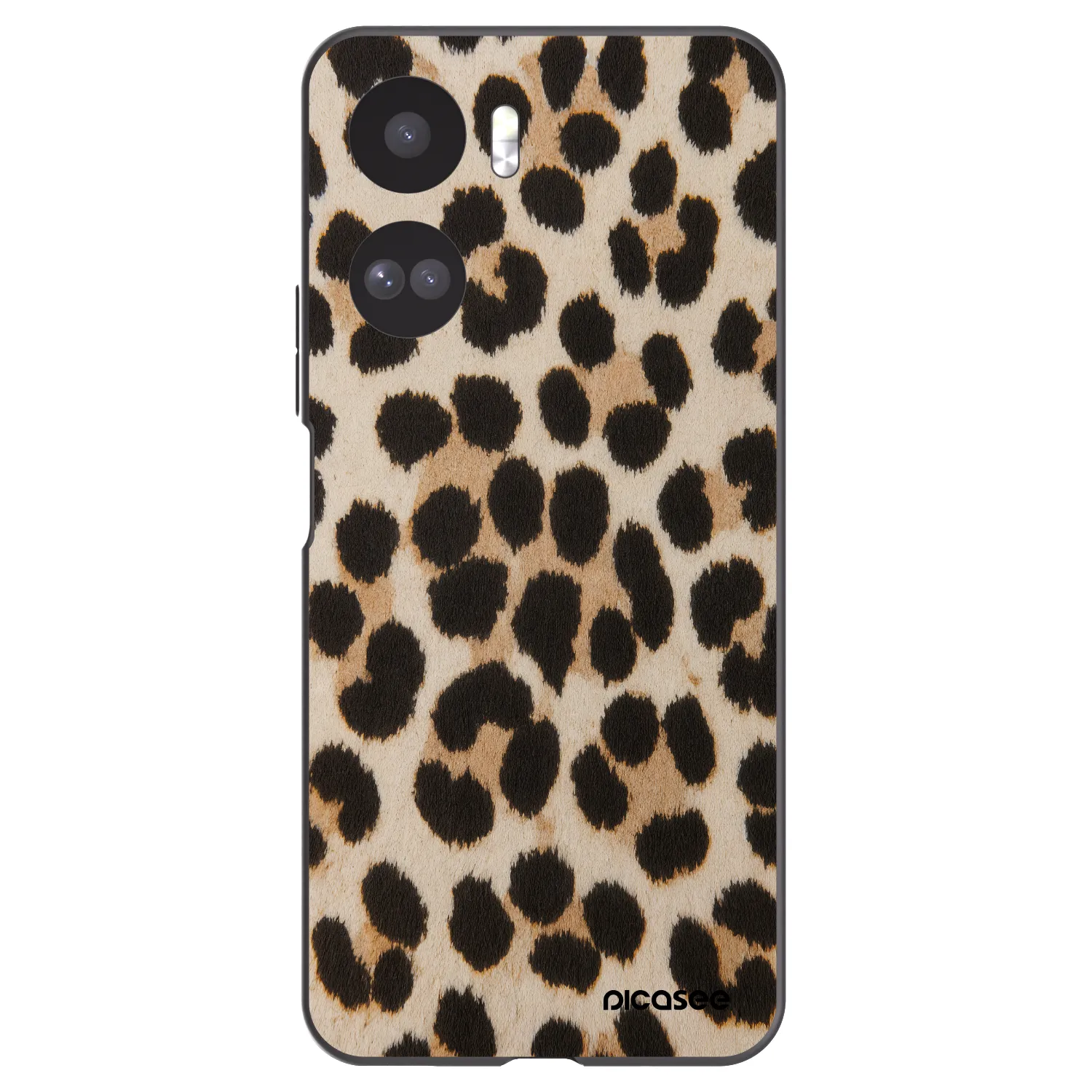 Picasee husă neagră din silicon pentru Honor 90 Lite 5G - Brown Tiger