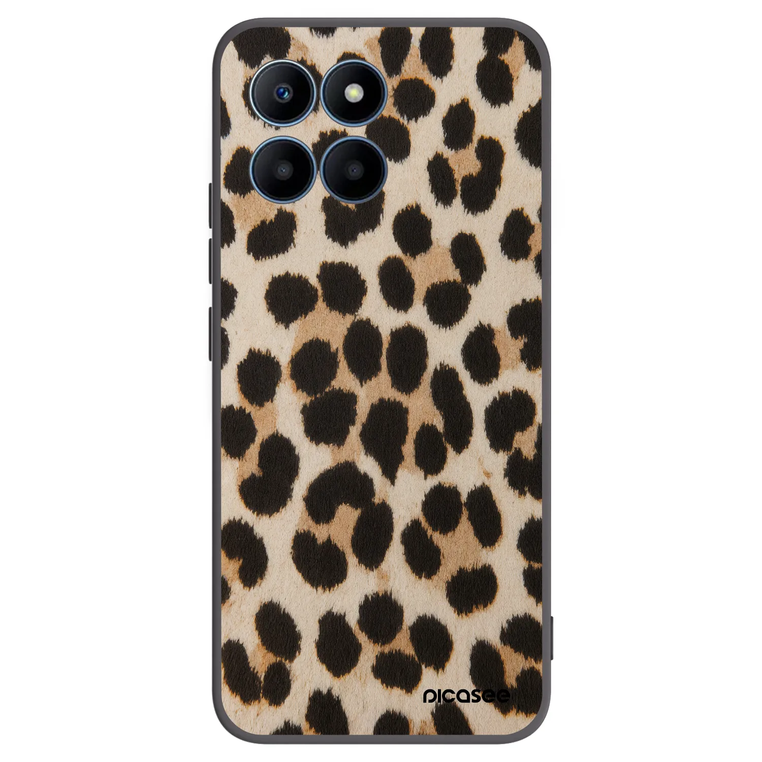 Picasee husă neagră din silicon pentru Honor 70 Lite - Brown Tiger