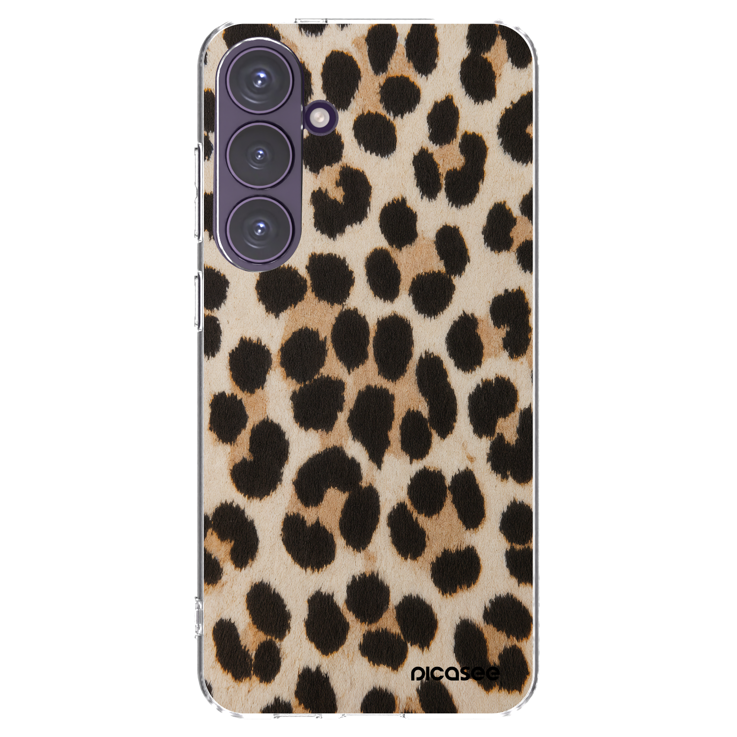 Picasee husă transparentă din silicon pentru Samsung Galaxy S24+ S926B 5G - Brown Tiger