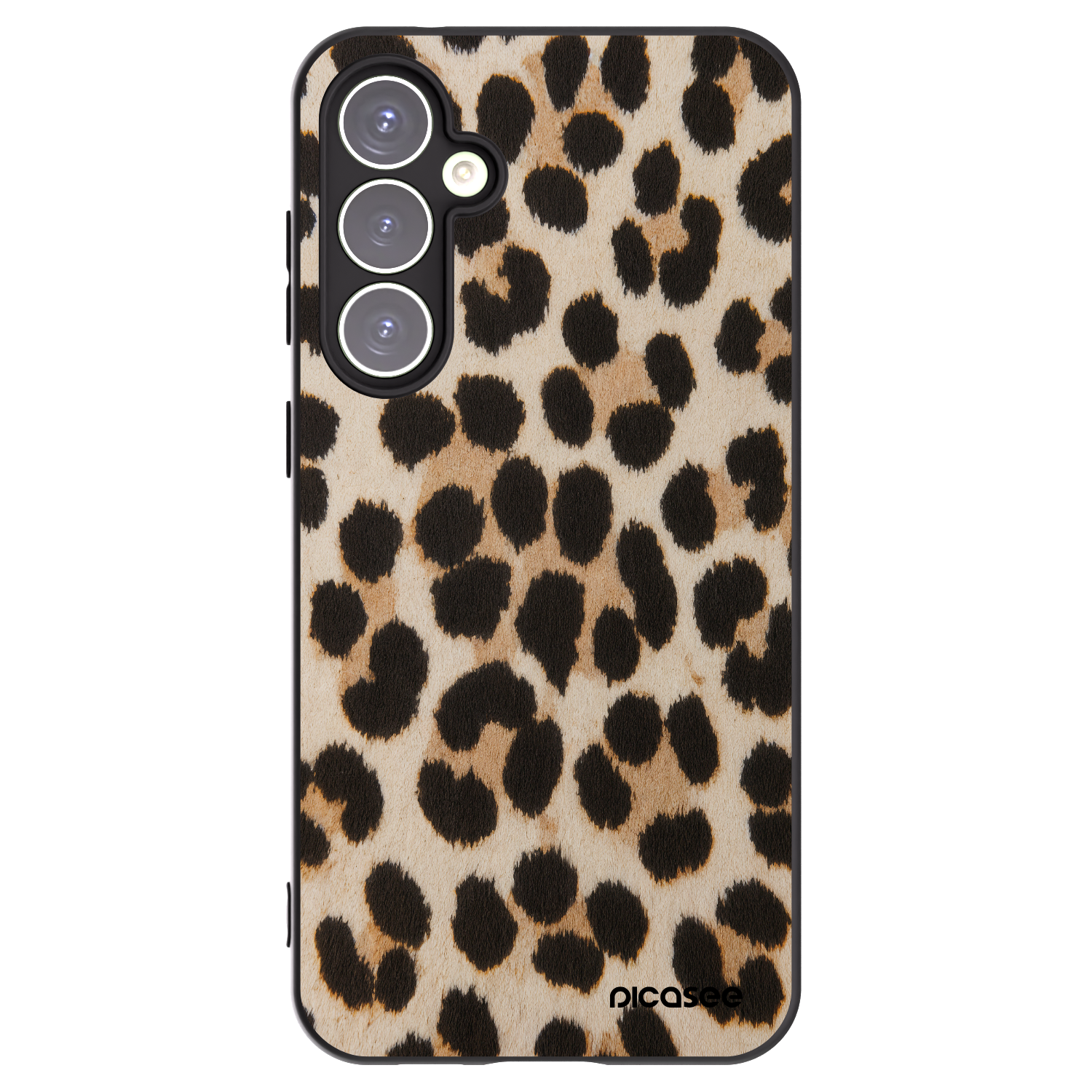 Picasee husă neagră din silicon pentru Samsung Galaxy S23 FE S711B - Brown Tiger