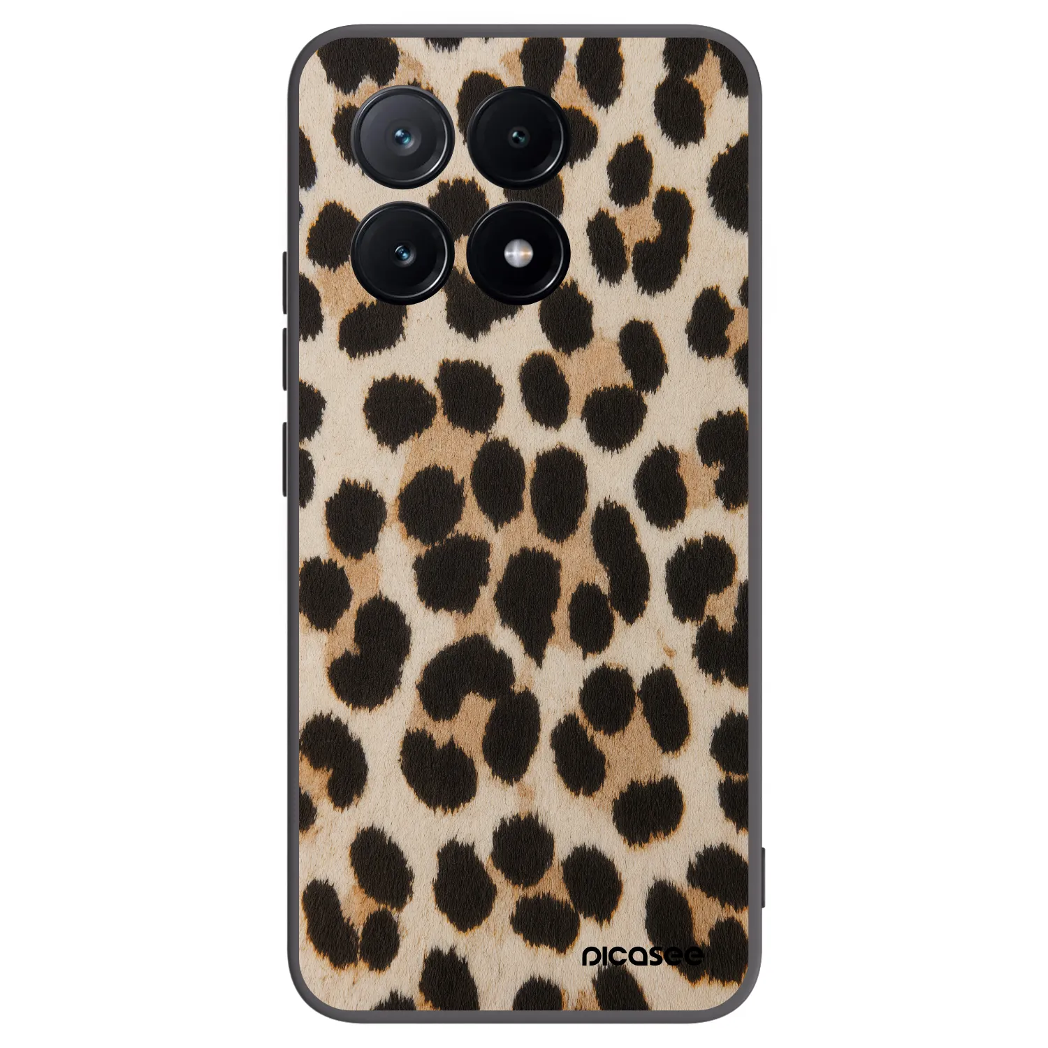 Picasee husă neagră din silicon pentru Xiaomi Poco X6 Pro - Brown Tiger