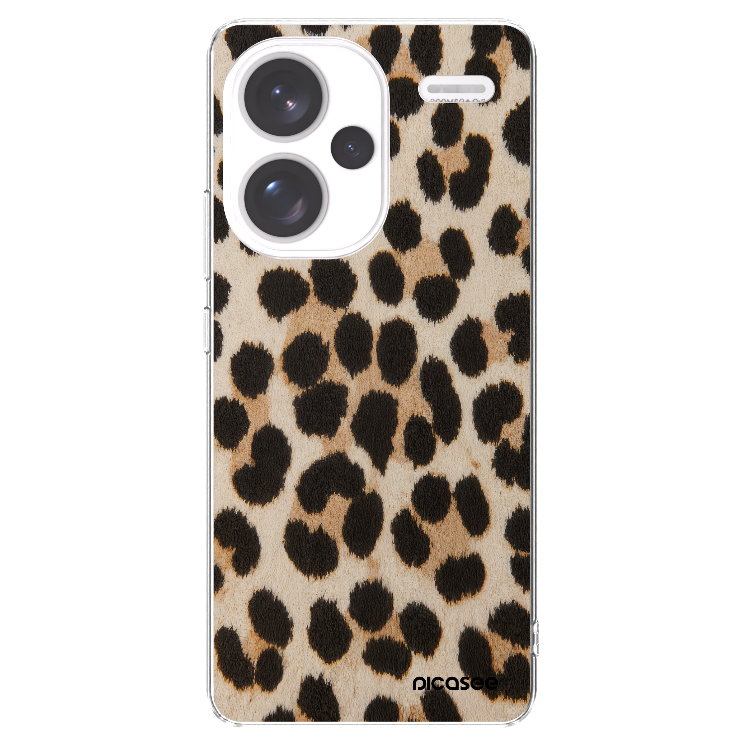 Picasee husă transparentă din silicon pentru Xiaomi Redmi Note 13 Pro+ 5G - Brown Tiger
