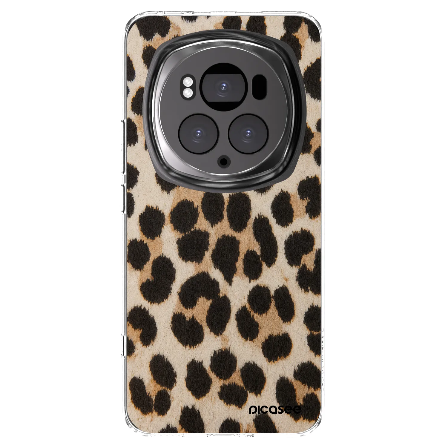 Picasee husă transparentă din silicon pentru Honor Magic6 Pro - Brown Tiger